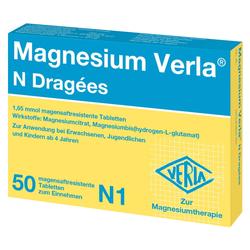 Eine Packung Magnesium-Tabletten zur Einnahme bei Erwachsenen und Kindern ab 4 Jahren.