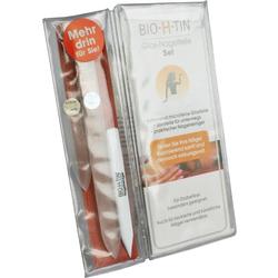 Nagelfeilenset in einer durchsichtigen Verpackung mit rotem Etikett "Mehr drin für Sie".