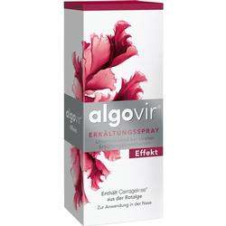 Eine Packung Erkältungsspray mit rosa Blütenmotiv.